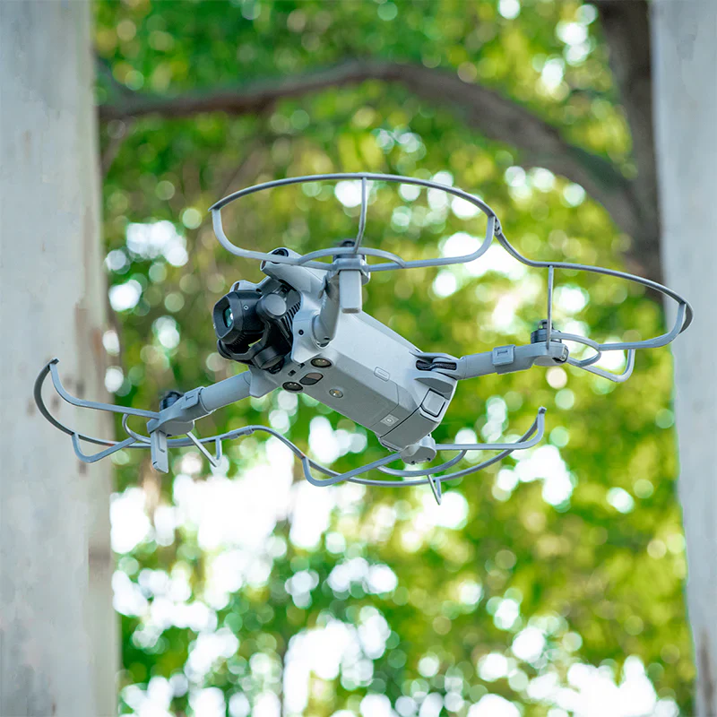 pic of StartRC Mini 5 Pro Propeller Guard with trees in background