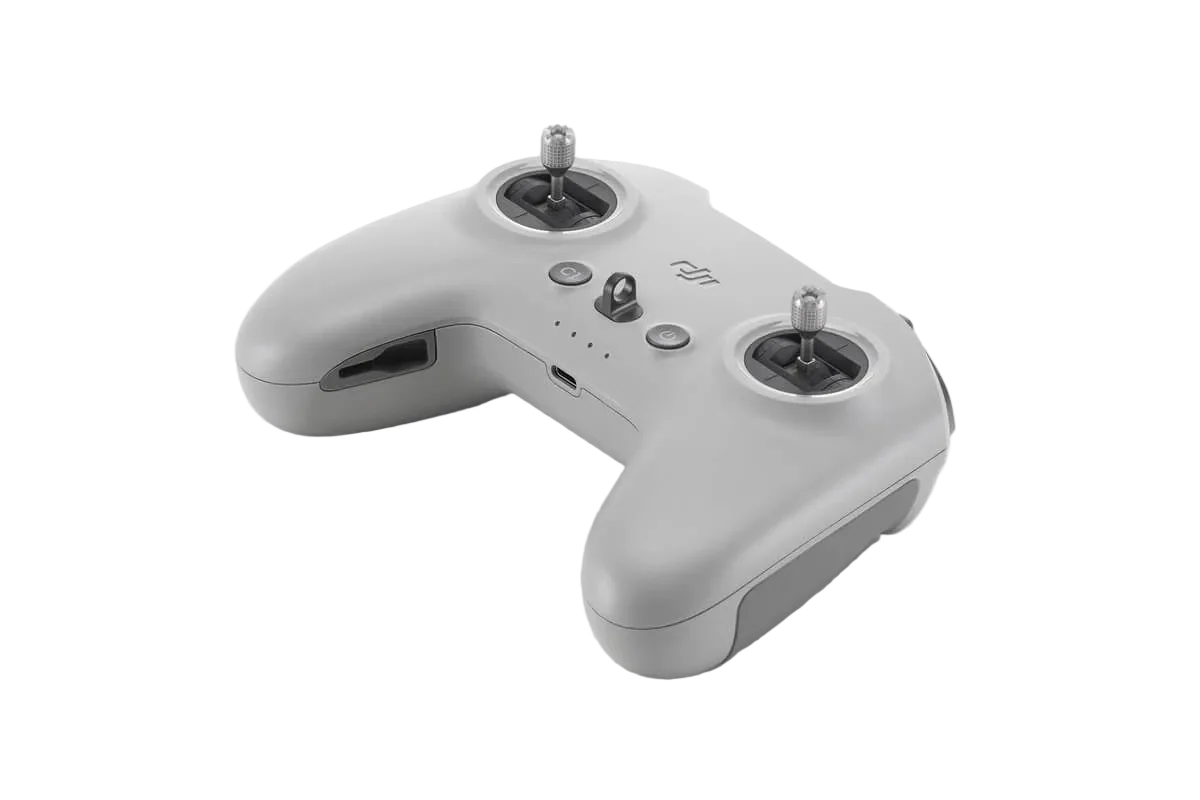 DJI FPV Remote Controller 3 featuring precision sticks and ergonomic design for optimal flight control.