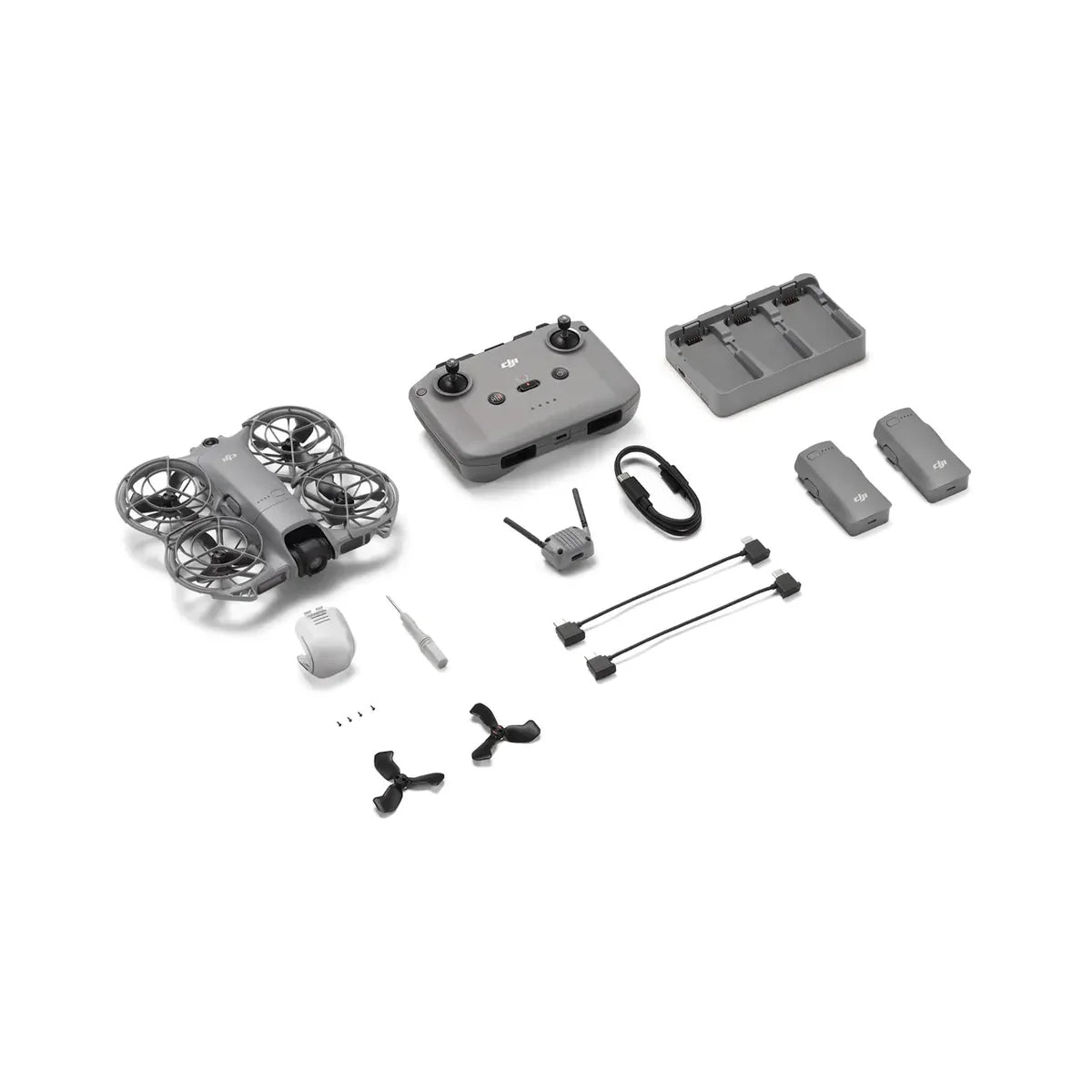 pic of DJI Neo 2 Drone and accessories